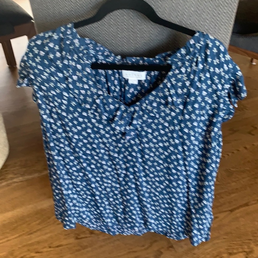 Velvet by Graham & Spencer blue top XXL